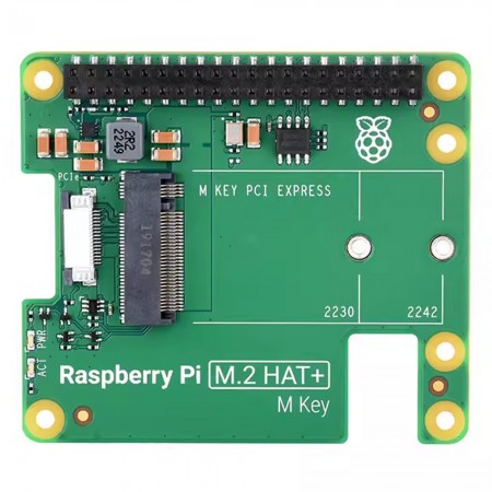 Raspberry Pi 5 PCIe to M.2 NVMe Interface Expansion Board Compatible with 2230 / 2242 SSD