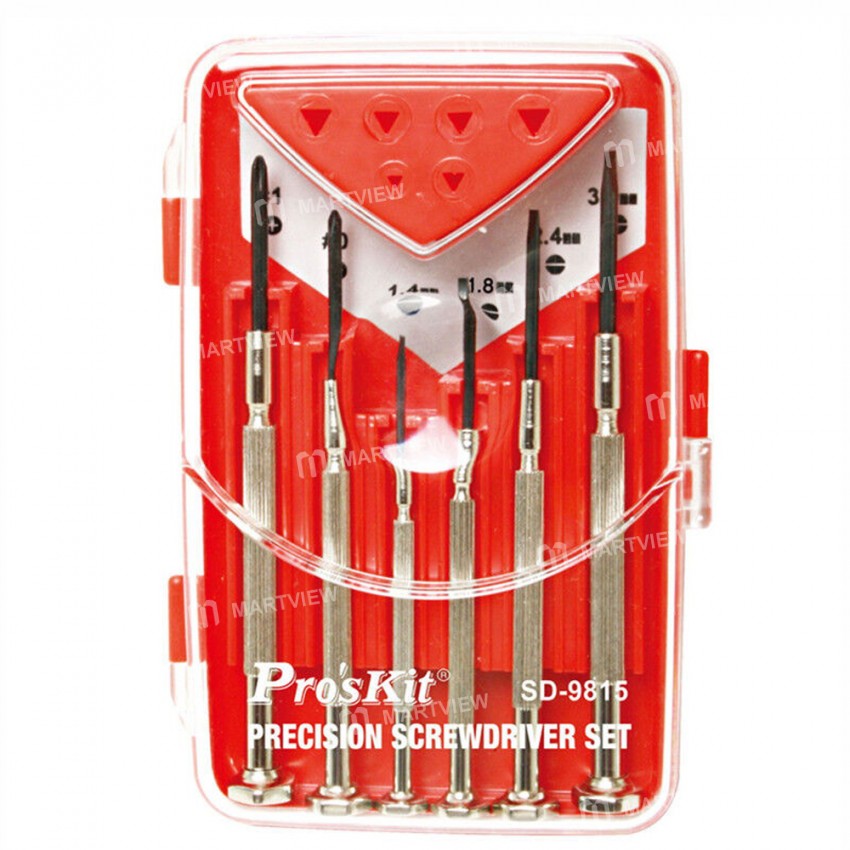 Pro'sKit SD-9815 6-in-1 Multi-function Precision Magnetic Screwdriver Set