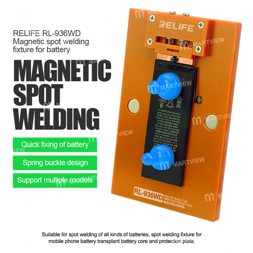 relife rl-936wd-magnetic-spot-welding-fixture-for-mobile-phone-battery-welding-repair-3