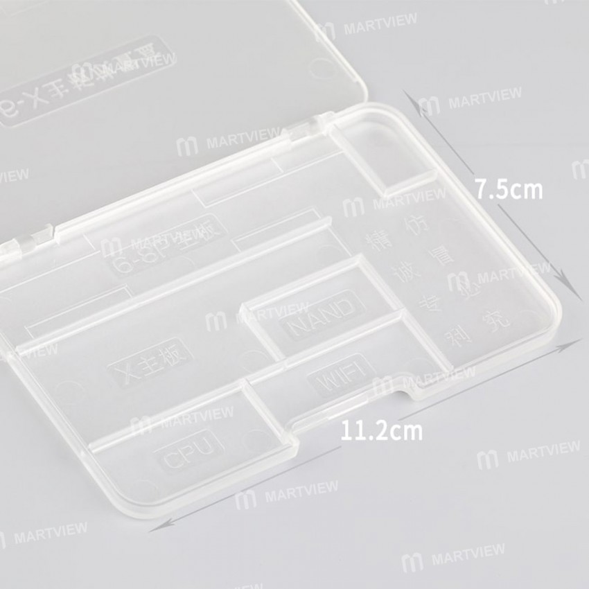 Phone MainBoard PCB NAND WIFI CPU IC Storage Case for iPhone X /8 Plus / 8 / 7 Plus / 7 / 6S Plus /