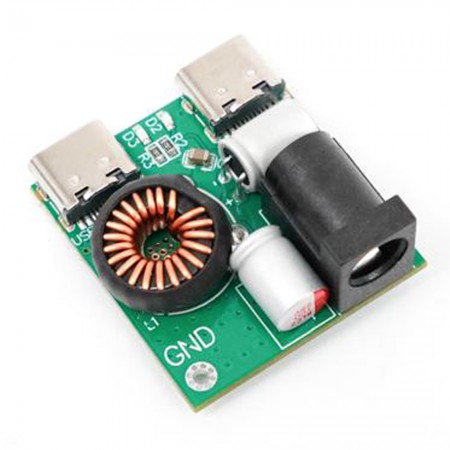 30W DC to Dual Type-C Interface Multi-Protocol DC Power Converter