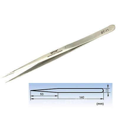 Tweezer Vetus ST-11 High Precision, Anti Acid