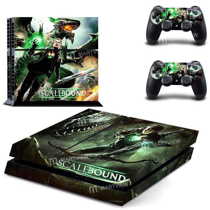 Decal Vinyl Skin Protection Sticker for Playstation 4 console & Controller