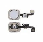 Replacement Home Button With Flex Cable For iPhone 6s Plus - Silver