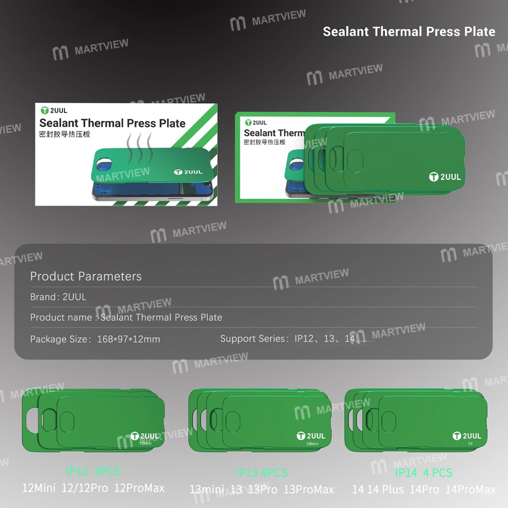 2uul da-series-waterproof-adhesive-thermally-conductive-platens-for-iphone-6
