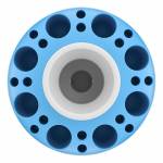 relife t01-25-hole-multi-functional-360-rotation-storage-organizer-for-relife-e2-electric-screwdrive