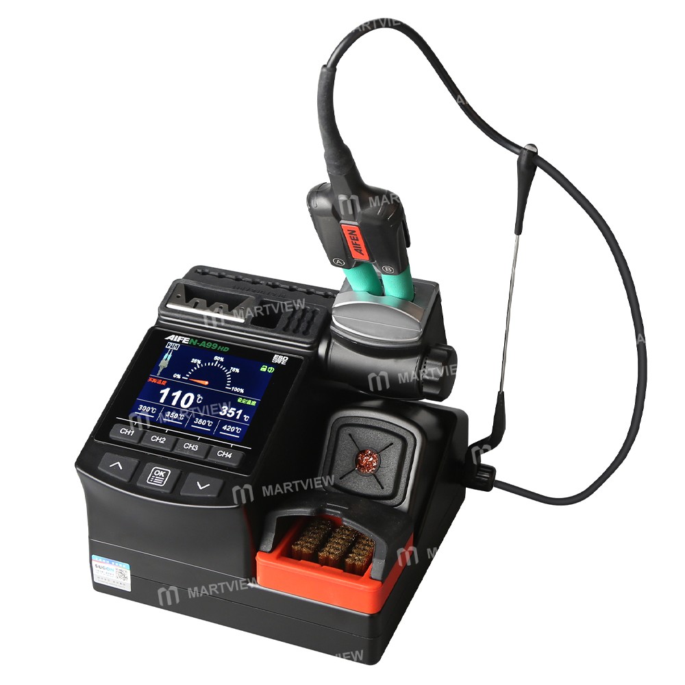 aifen a99hd-2-in-1-tweezers-handle-c210-handle-professional-digital-display-soldering-station-5
