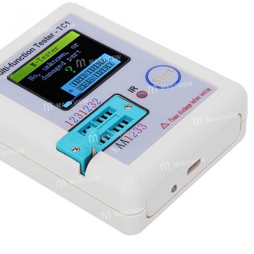 LCR-TC1 3.5-inch Colorful TFT Screen Multifunctional Transistor Tester