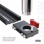 mijing mj4010-32mm-360-universal-metal-swing-arm-liftable-fixed-stand-with-slide-rails-5