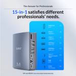 Orico CDH-15N 15-in-1 4K HDMI USB3.0 5Gbps Type-C Multi-function Docking Station