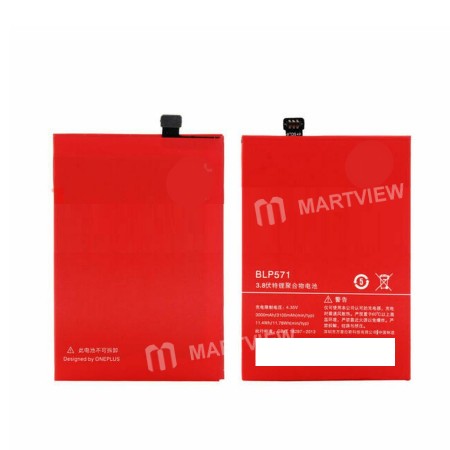 Battery Replacement for One plus 1 / 1+1 / BLP571 - Grade AAA quality