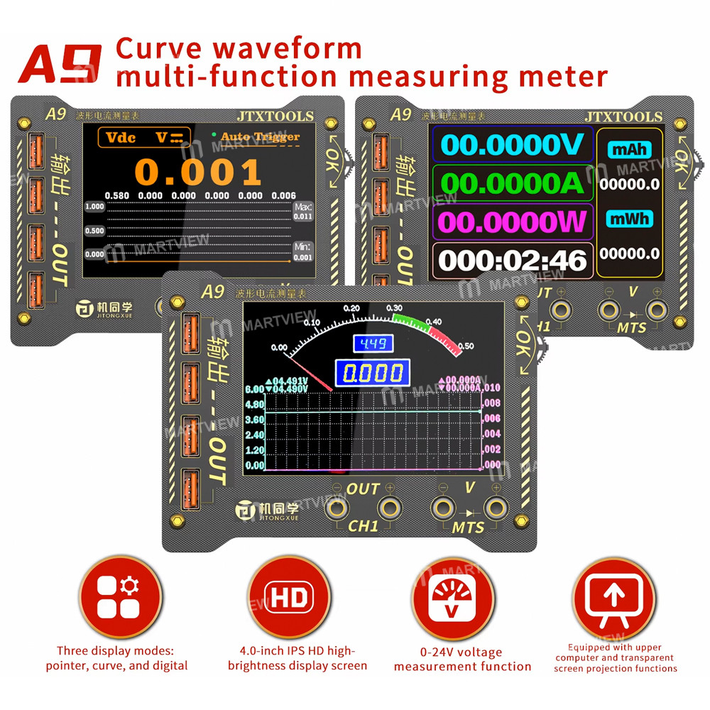 jtx a9-high-precision-sampling-digital-display-curve-waveform-multifunction-measuring-meter-2