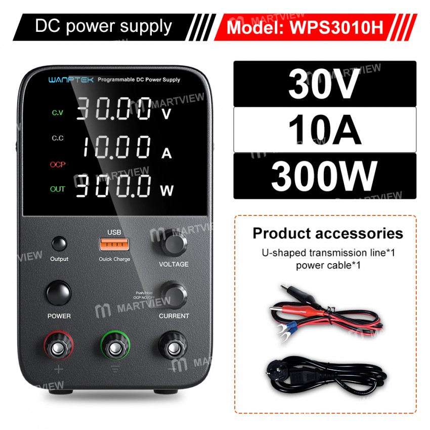 wanptek wps3010h-30v-10a-4-digits-display-led-high-precision-adjustable-regulator-dc-power-supply-7
