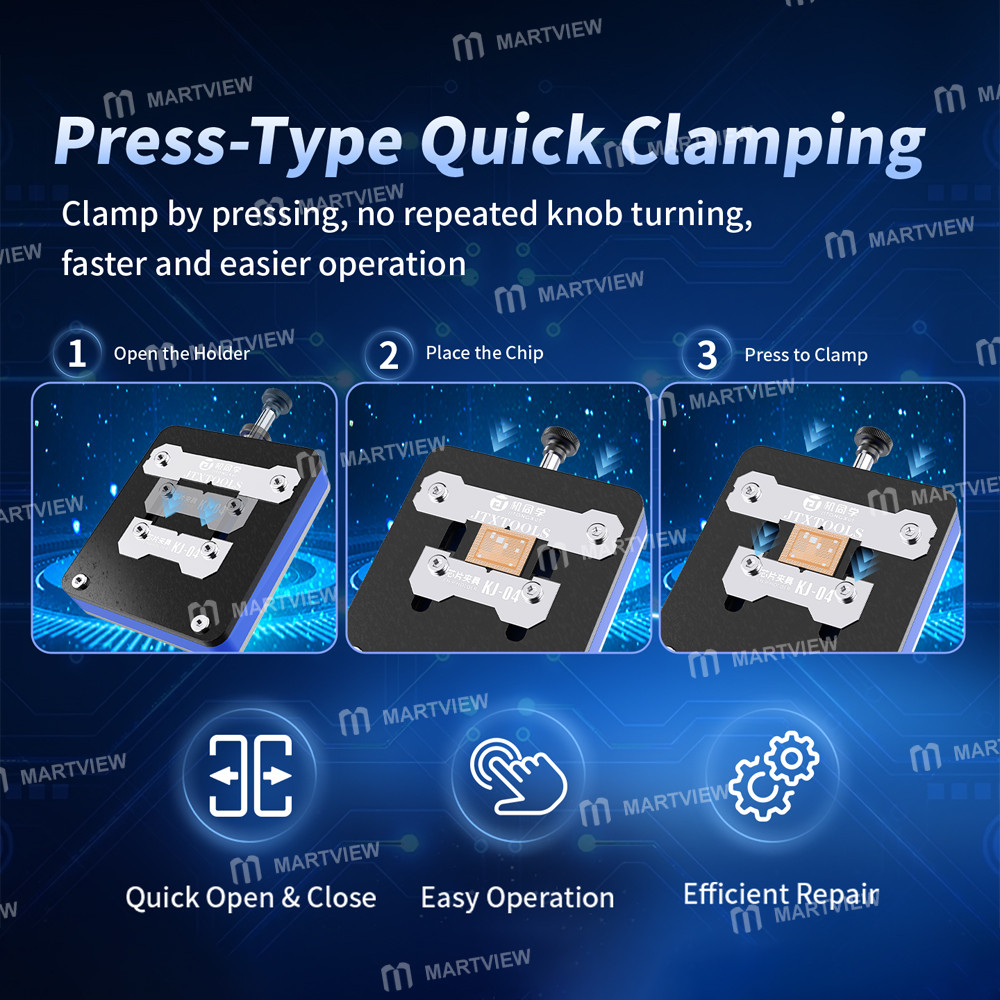 jtx kj-04-universal-press-type-quick-chip-holder-for-bga-cpu-emmc-nand-ics-flash-glue-removal-4