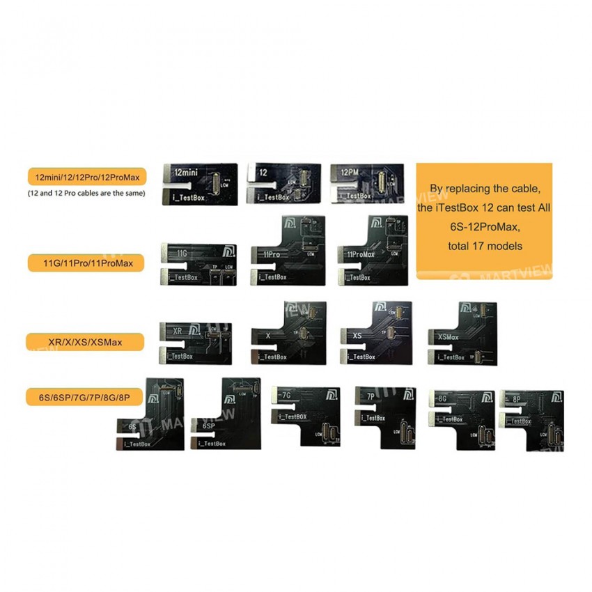DL S200 iTestBox Programmer Ambient Light Sensor Original Color True Tone 3D Touch LCD Screen Tester