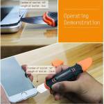 JAKEMY JM-OP12 Flexible Double-end Metal Opening Prying Tool for Samsung iPhone iPad Laptop Tablet P