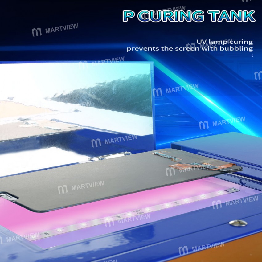 Mechanic Intelligent Double Pressure Curved Screen Laminating Machine Suitable For Samsung Huawei VI