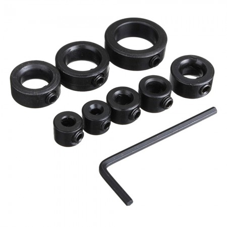 3-16mm Drill Depth Stop Ring Set Applicable to Positioning of Various Drill Bits