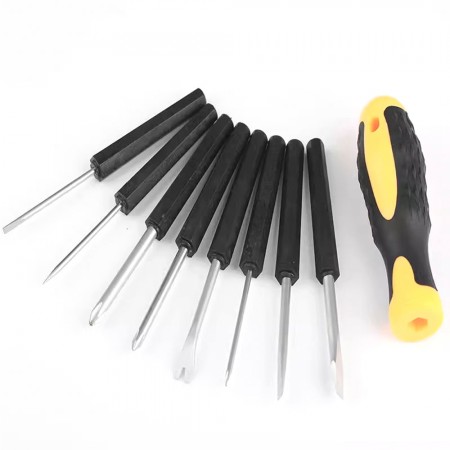 9-in-1 Professional Repair Open Tools Demolition Screwdriver Kits