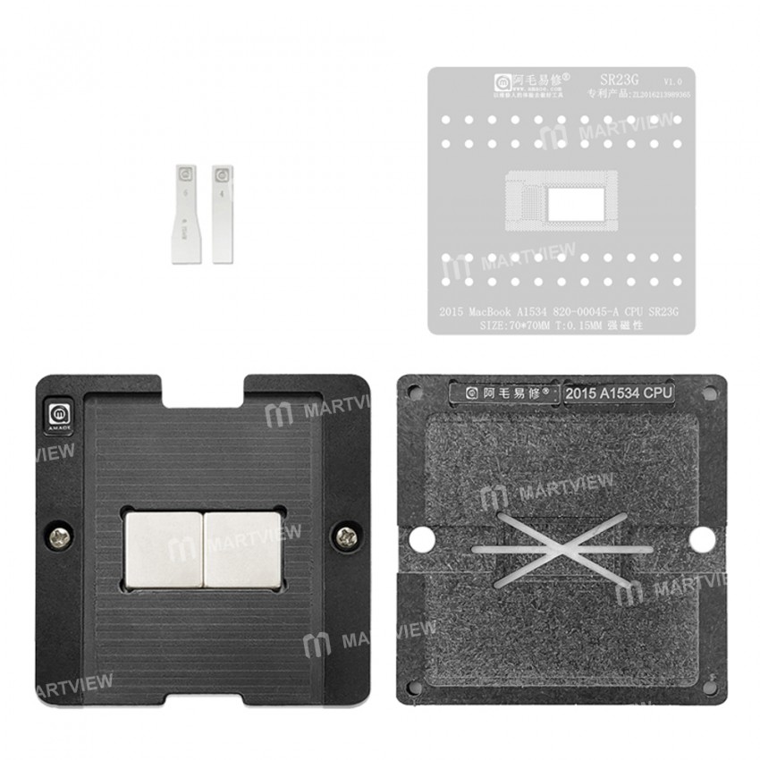 amaoe 012mm-sr23g-cpu-reballing-stencil-plant-tin-steel-net-for-macbook-a1534-4