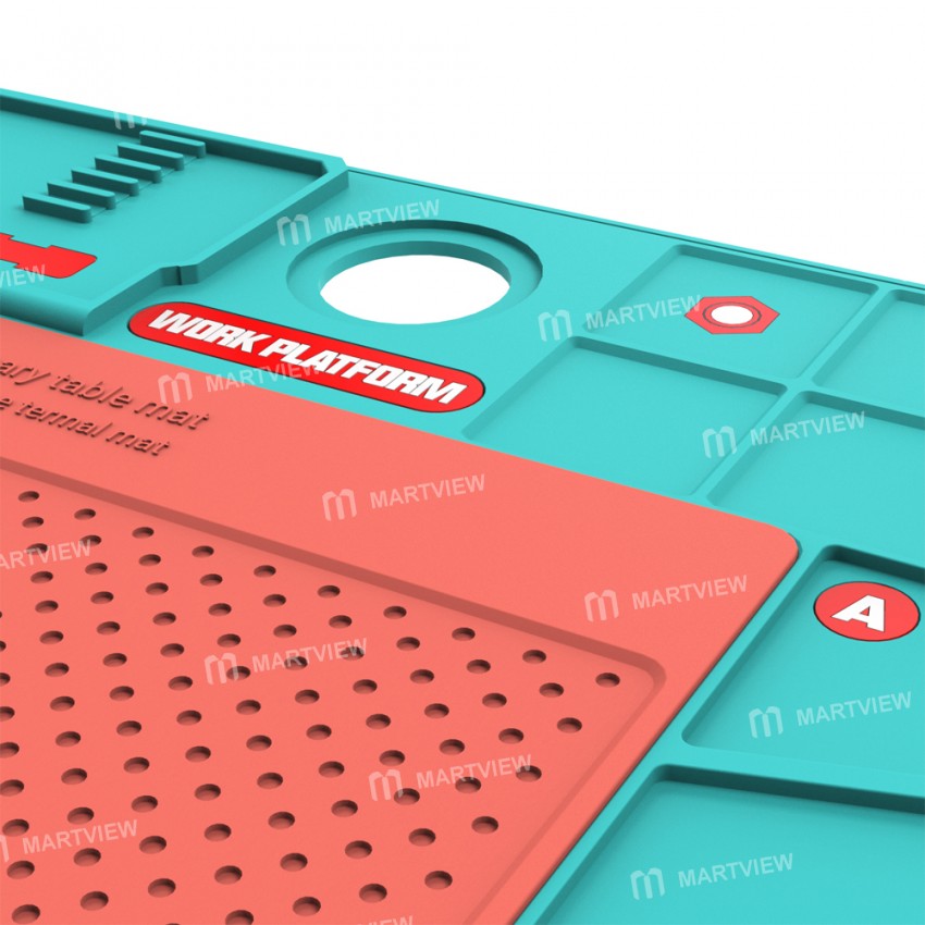 RF4 High-temperature Anti-skid Repair Silicone Pad for Mobile Phone Computer Repair