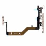 Replacement power button flex cable with metal bracket assembly for iPhone 12 pro max