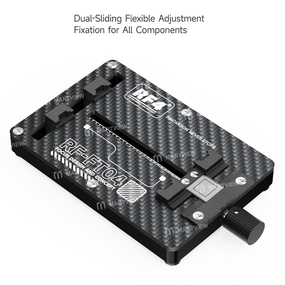 rf4 rf-ft04-single-axis-dual-sliding-high-temperature-carbon-fiber-motherboard-repair-fixture-6