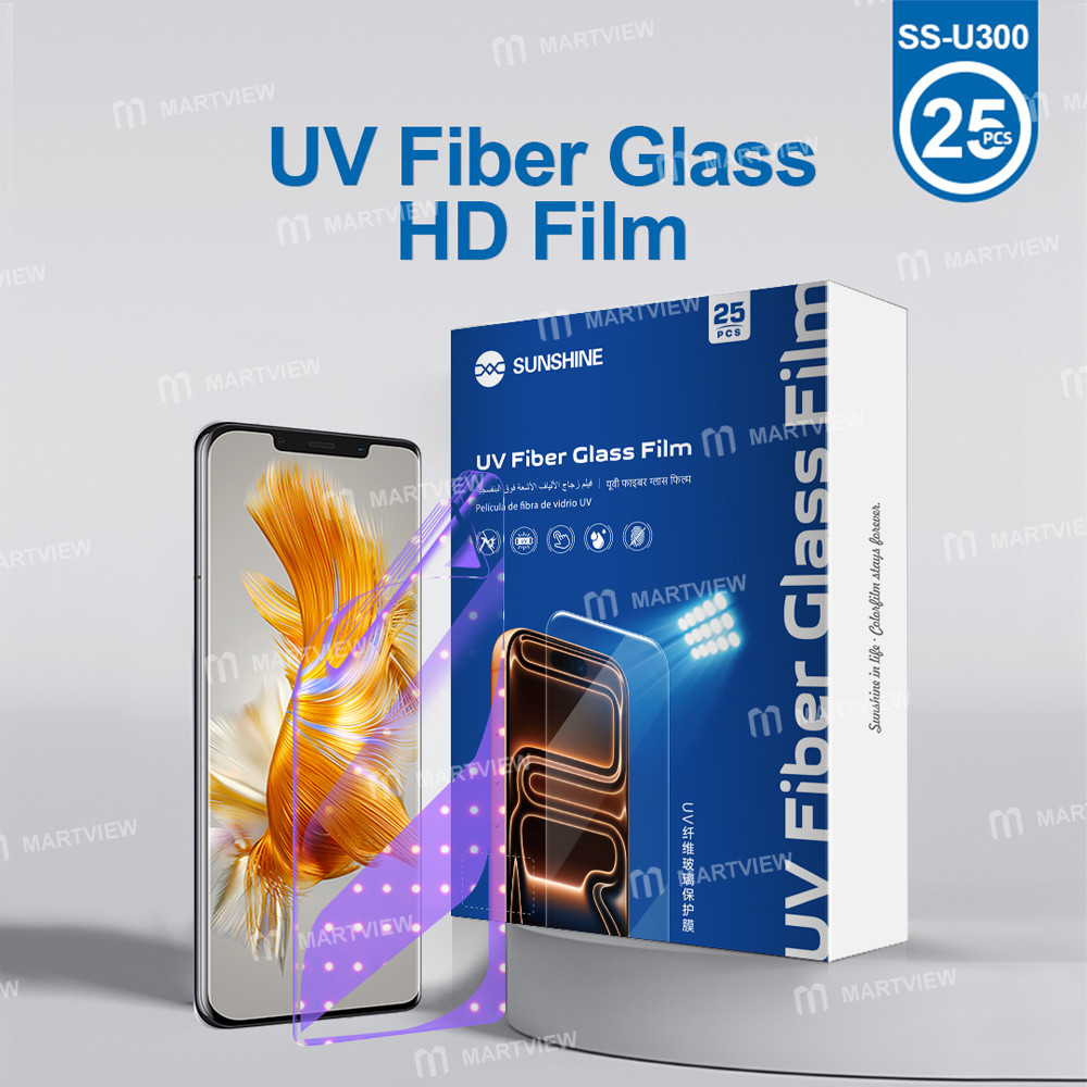 sunshine ss-u300-hd-uv-fiberglass-screen-explosion-proof-protective-film--25pcs-4