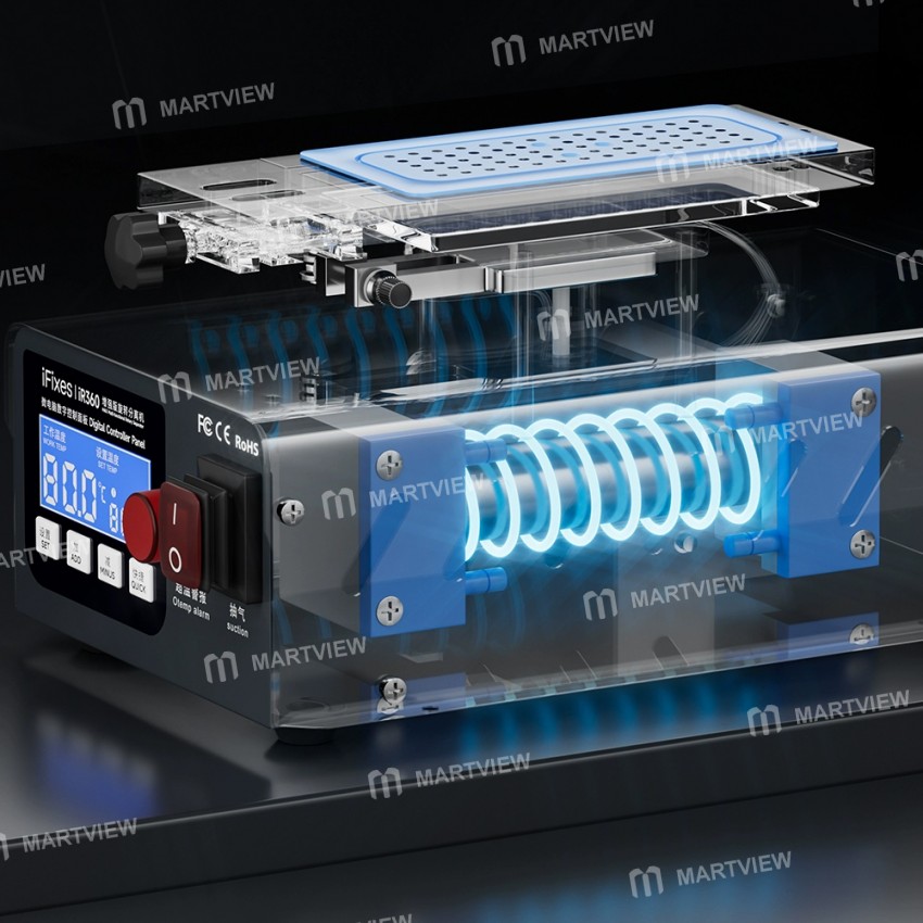 ifixes ir360-max-8-inch-lcd-screen-multi-functional-360-rotary-heating-separator-machine-4