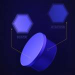 Mechanic 360° Rotatable iSort 9 Hole Screwdriver Storage Rack Socket