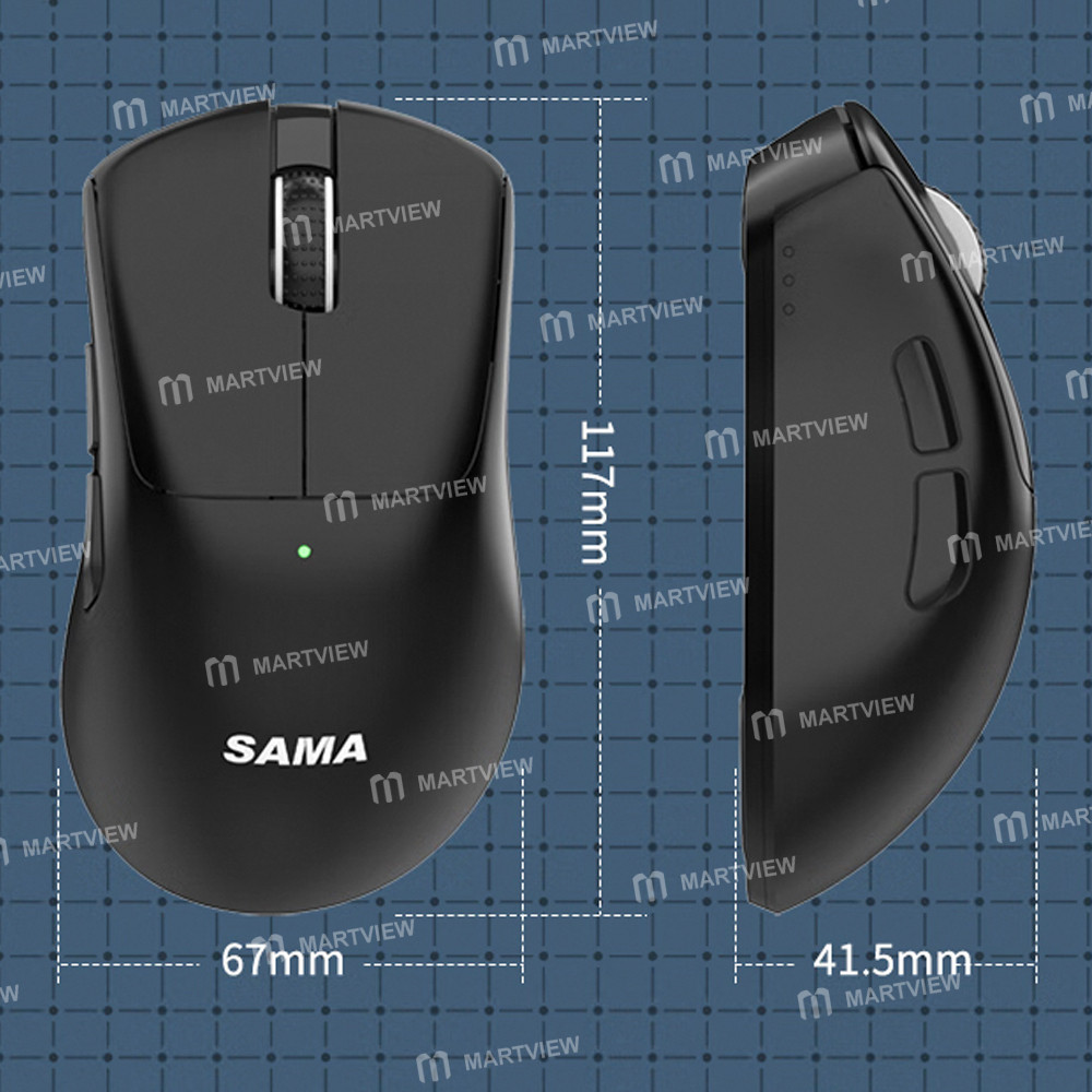 sama v3-rechargeable-triple-mode-wireless-24g-wifi-bluetooth-wired-gaming-mouse-12