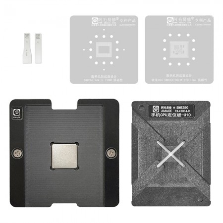 Amaoe U10 Snapdragon 865 / SM8250 CPU RAM Location Magnetic Solder Reballing Plate Platform