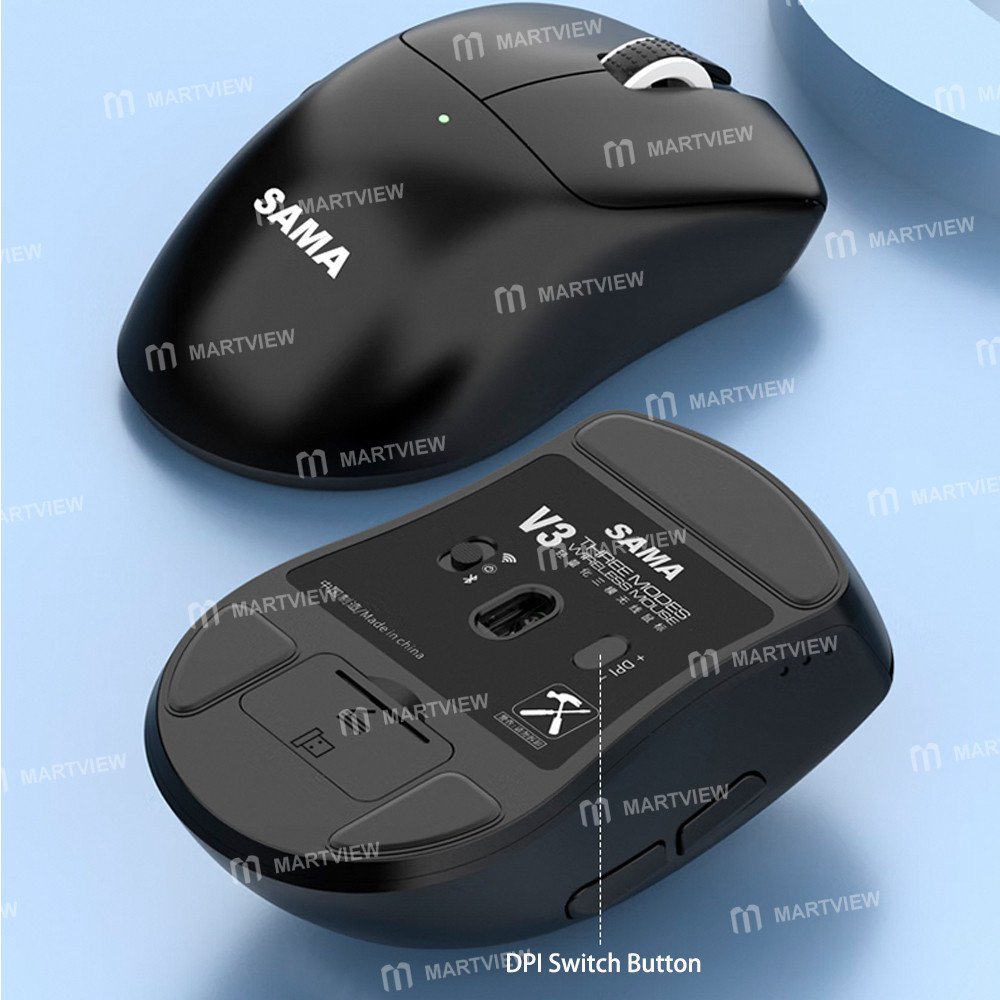 sama v3-rechargeable-triple-mode-wireless-24g-wifi-bluetooth-wired-gaming-mouse-11