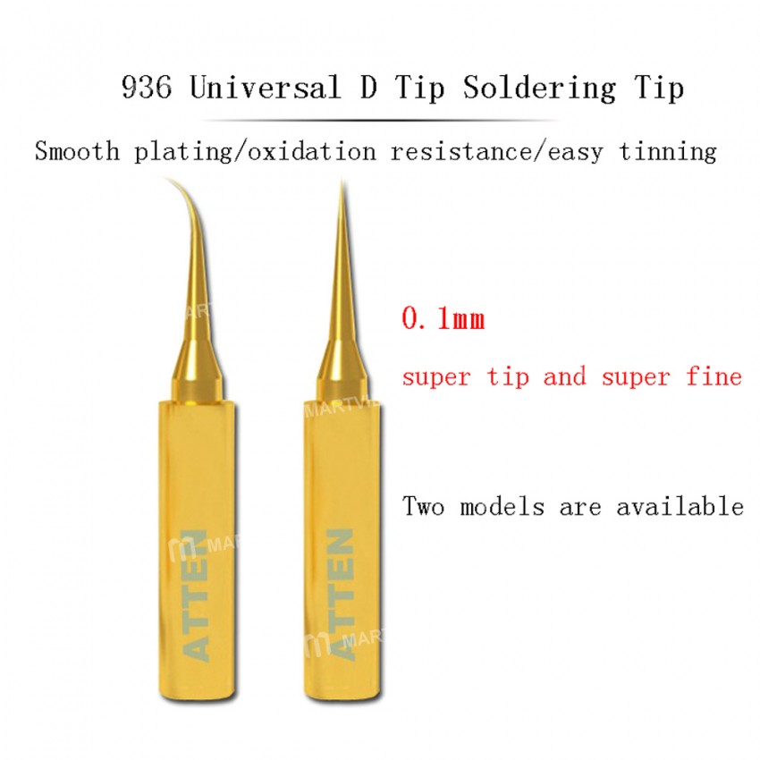 atten 01mm-super-fine-copper-soldering-iron-tips-for-936-soldering-station-8