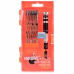JAKEMY JM-8142 30 in 1 Aviation Aluminum Interchangeable Screwdriver Set for Mobile Phone