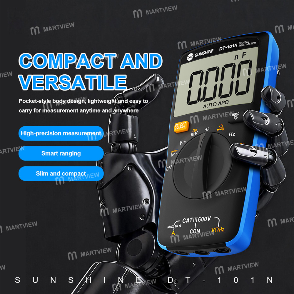 sunshine dt-101n-pocket-style-auto-range-smart-precision-multimeter-5