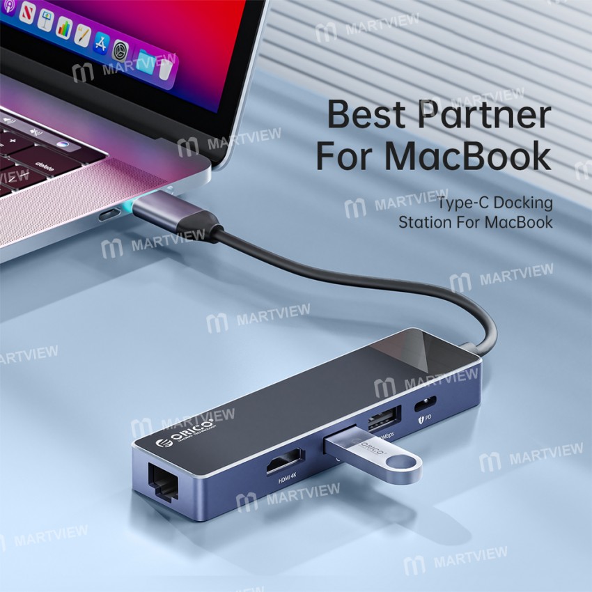 orico dm-10p-10-in-1-type-c-to-hdmi-compatible-vga-rj45-usb30-multifunctional-docking-station-4