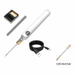 Portable Adjustable Temperature U5V8W USB Soldering Iron with Soldering Stand Holder