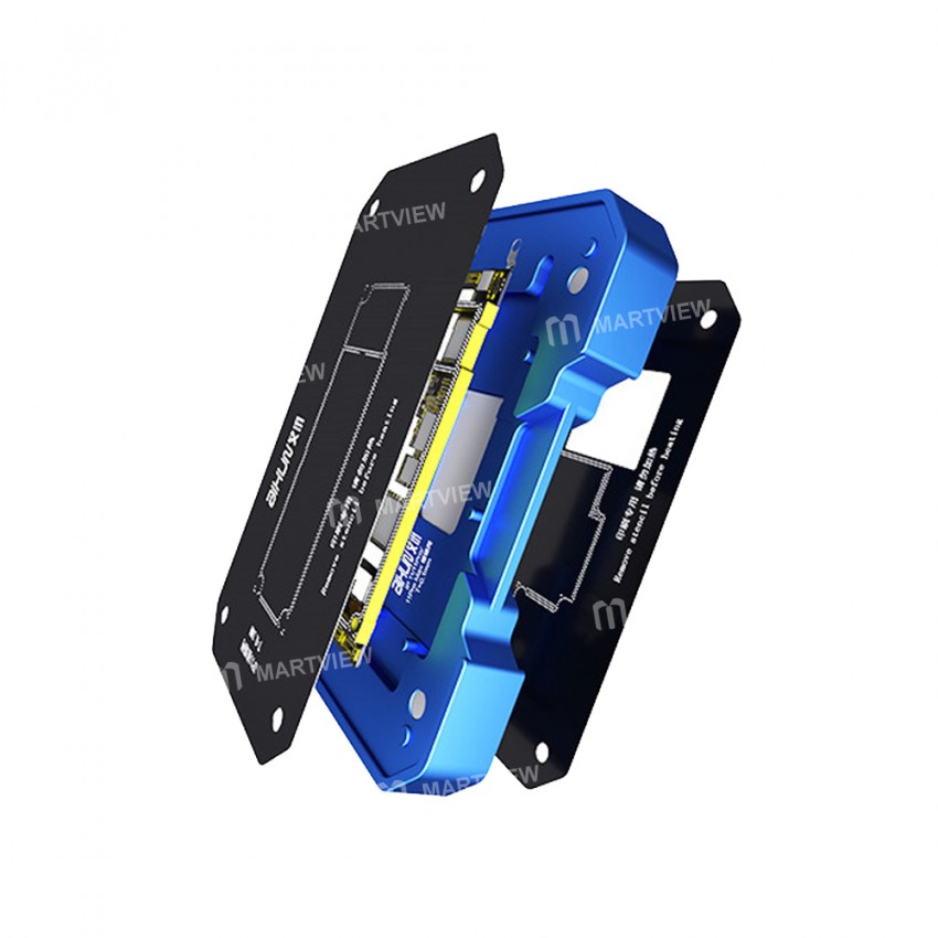 Aixun AX-FT06 PRO 6 in 1 Middle Laye Tin Planting Platform For iPhone X to 11 Pro Max