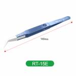 relife rt-11e-15e-anti-static-resistant-ceramic-precision-fly-leads-tweezers-for-mobile-phone-repair