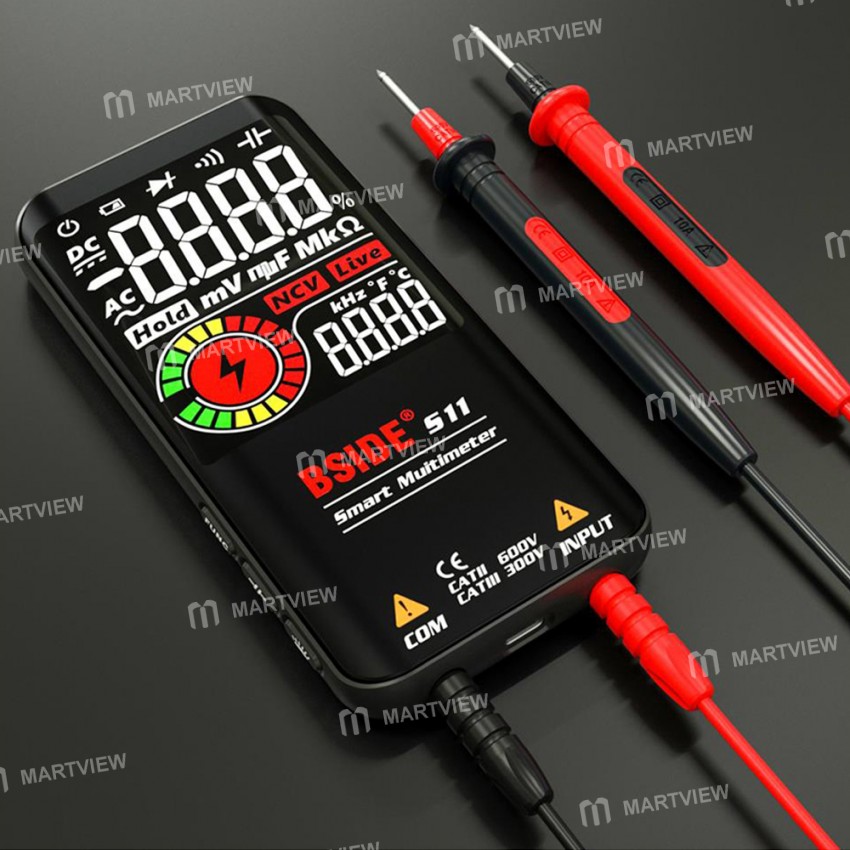 Bside S10 / S11 Digital Smart Color LCD Display Multimeter