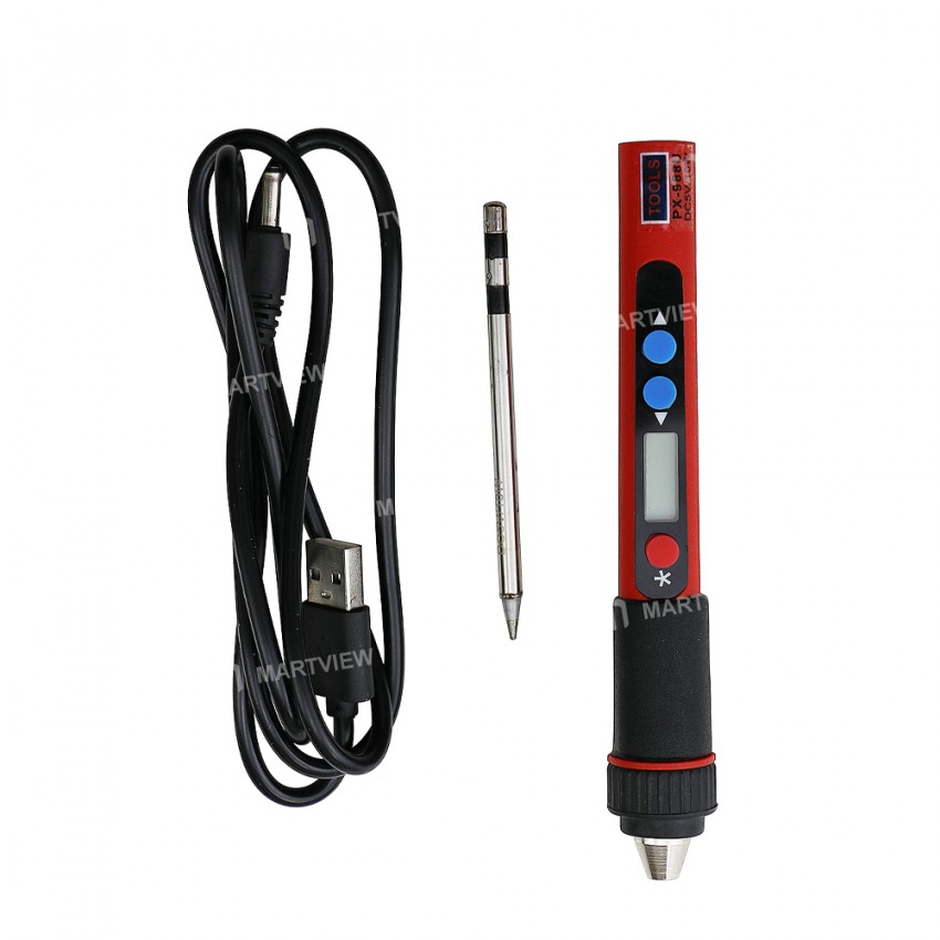 Portable USB Adjustable Temperature Soldering Iron 5V 10W Welding Iron Tool