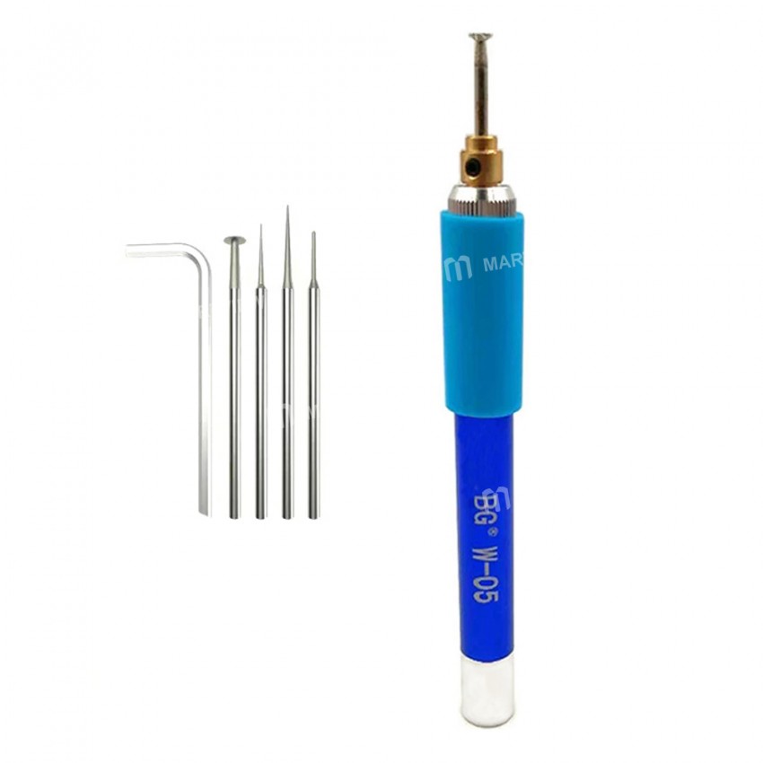 New Version BG W-05 Rechargeable Portable Mini Grinding Pen for Grinding IC Chip / CPU Remove