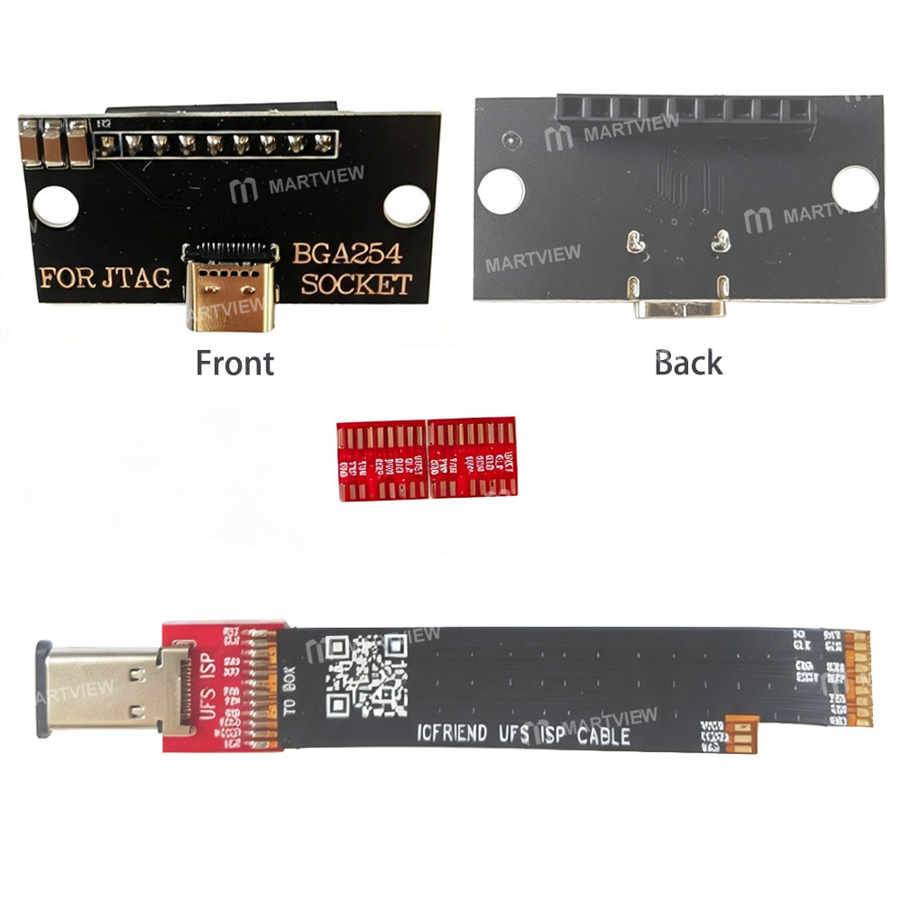 z3x easy-type-c-ufs-isp-flex-cable-upgrade-kit-for-jtag-ufs-254-socket-4