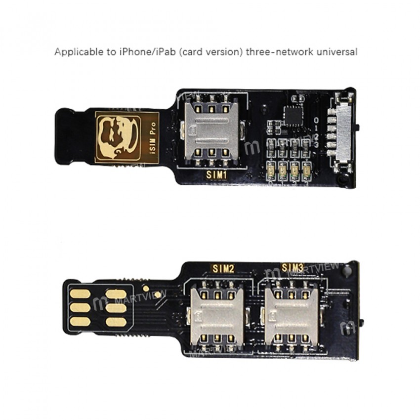 Replacement mechanic isim pro sim card tester multifunction signal network detection for iPhones iPa