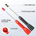 Aneng PT2002 600V 10A Non-destructive Elongated Superfine Needles Tips for Digital Multimeter - 2Pcs