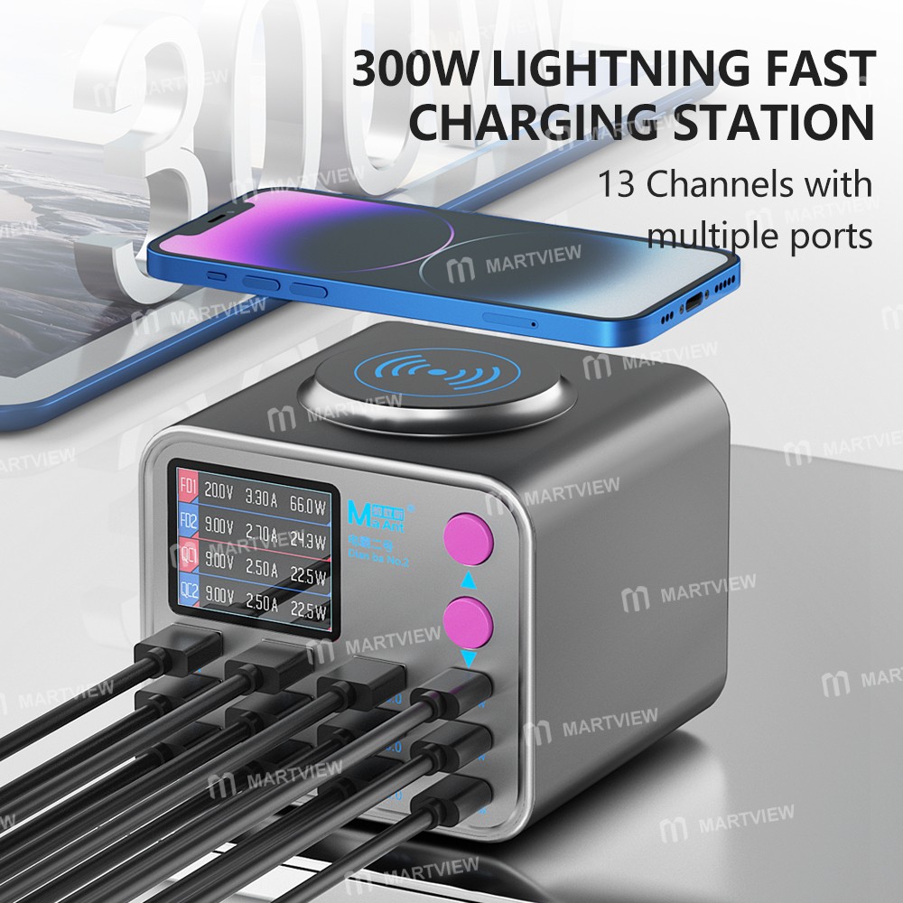 maant dianba-no2-300w-multi-function-13-port-pd-charger-support-pd31-fast-charging-4