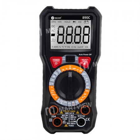 KaiLiWei 890C/890D Professional Manual Range High-precision Digital Multimeter