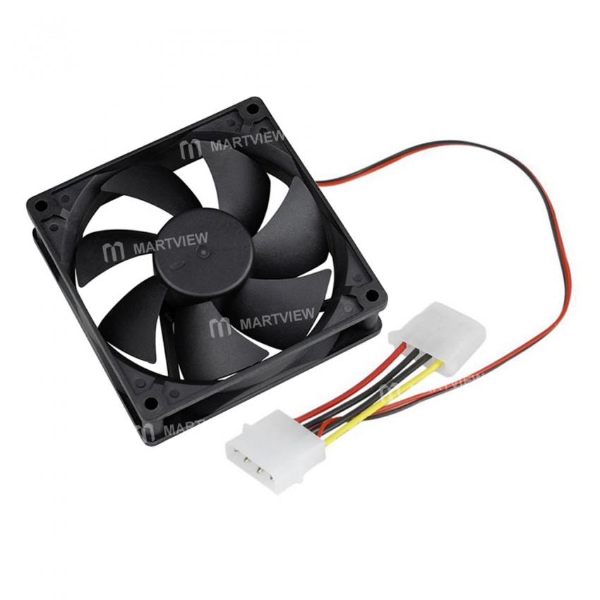 DC 12V 80x80x25mm 4Pin DC Brushless 8025 Cooling Fan for Computer Case