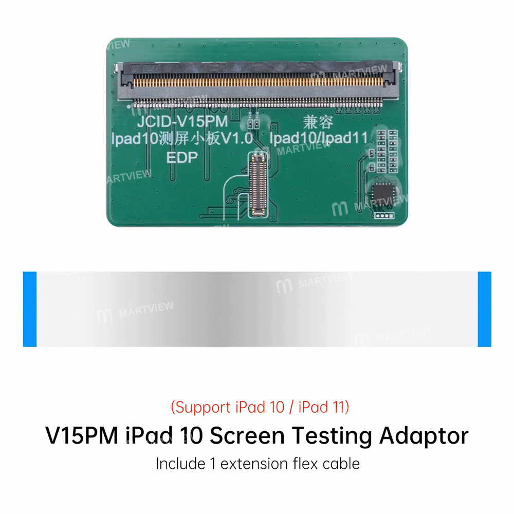jcid v15pm-specialized-screen-testing-adaptor-for-ipad-7-11-air-mini-pro-series-4